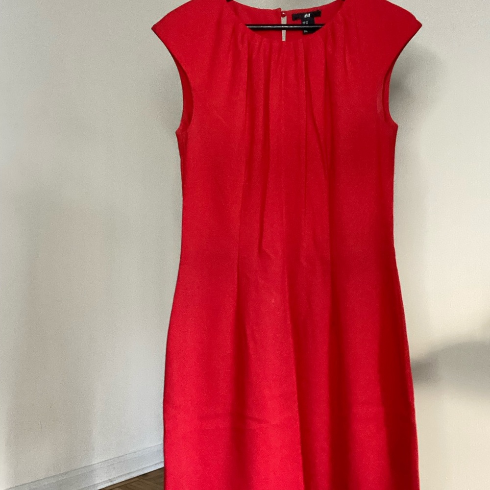 Red H&M dress